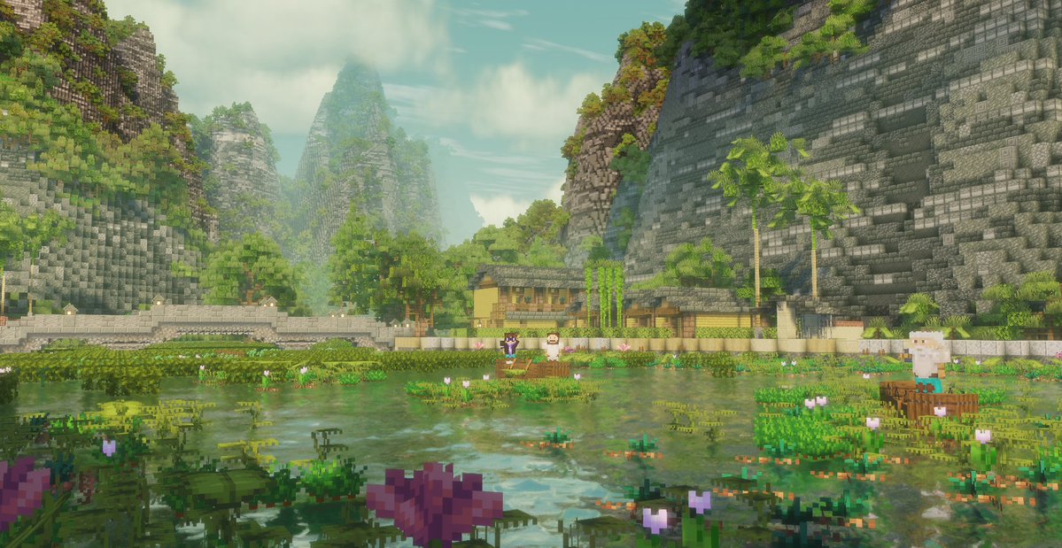 LevisPoppy1's tweet image. I designed the terrain and foliage of Trang An, Viet Nam in Mr. Beast's world building contest.
#Minecraft #Minecraftbuild #Minecraftbuilds #MrBeast