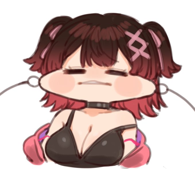 ほっぺたを伸ばしたくなる顔らしい
#ロボ子生放送 