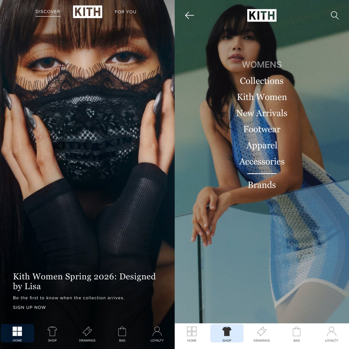 Kith app looks pretty