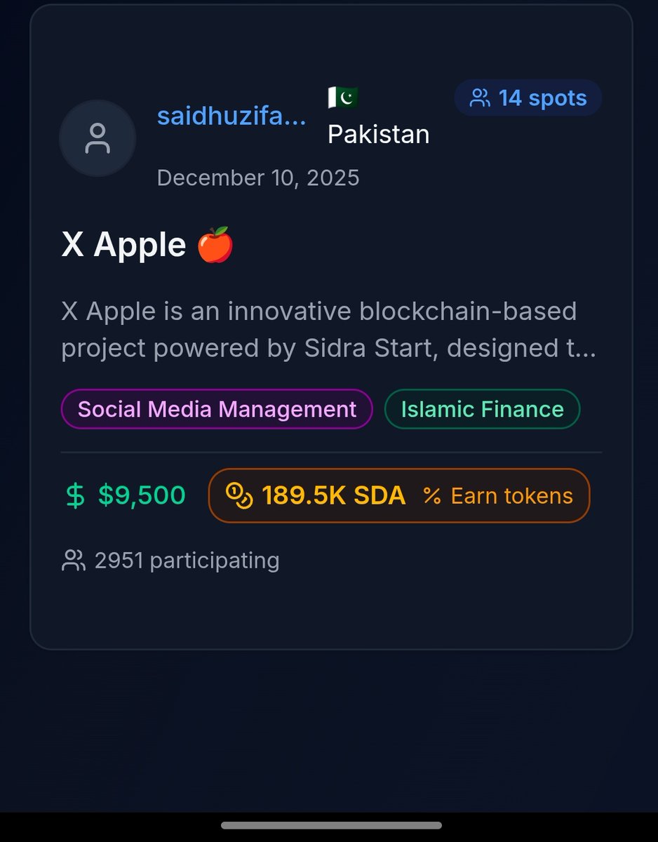 Digital ownership cannot depend on screenshots, invoices, or centralized  databases. It must be cryptographically provable. X Apple introduces  blockchain-native device identity for Apple devices, anchored on Sidra  Start—turning ownership into verifiable ...