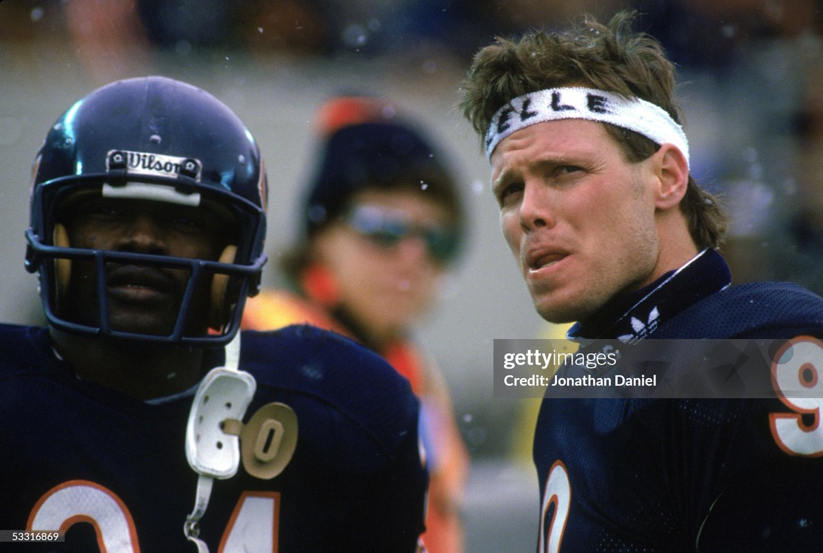 noelasis3's tweet photo. @AdamHoge 

Take a trip down memory lane ahead of tomorrow's divisional round game against the @RamsNFL. I watched as a young fan back in January of '86. Fond recollections of the Singletary stop (and the Marshall fumble recovery TD icing on the cake)! https://t.co/UfY587judF
