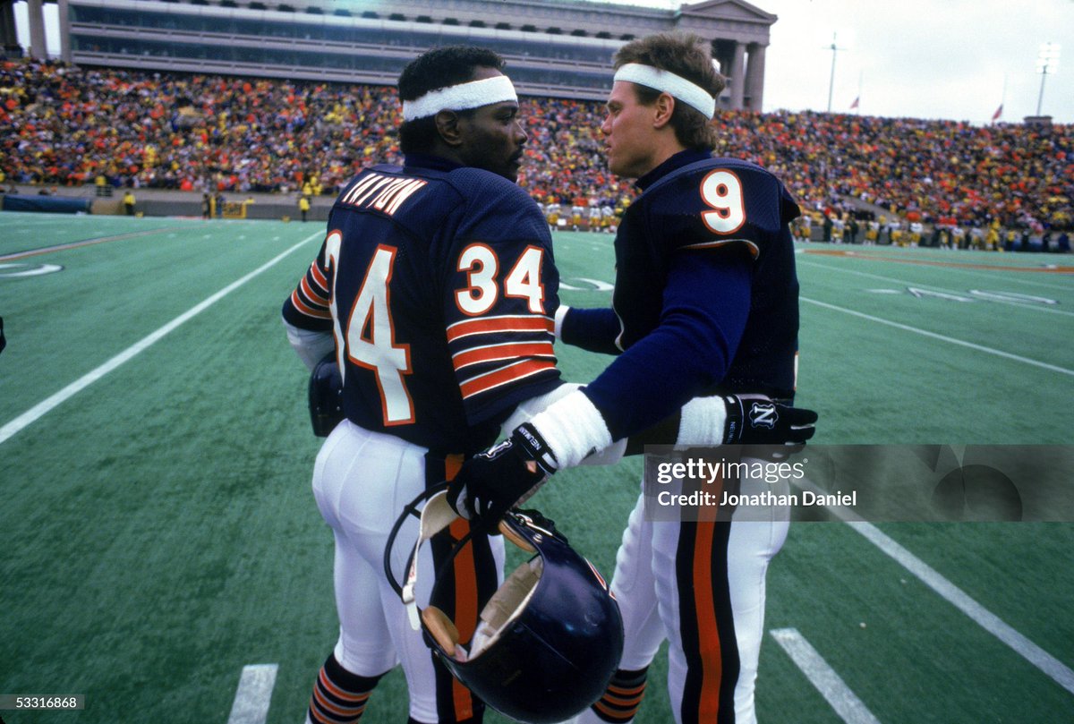 noelasis3's tweet photo. @AdamHoge 

Take a trip down memory lane ahead of tomorrow's divisional round game against the @RamsNFL. I watched as a young fan back in January of '86. Fond recollections of the Singletary stop (and the Marshall fumble recovery TD icing on the cake)! https://t.co/UfY587judF