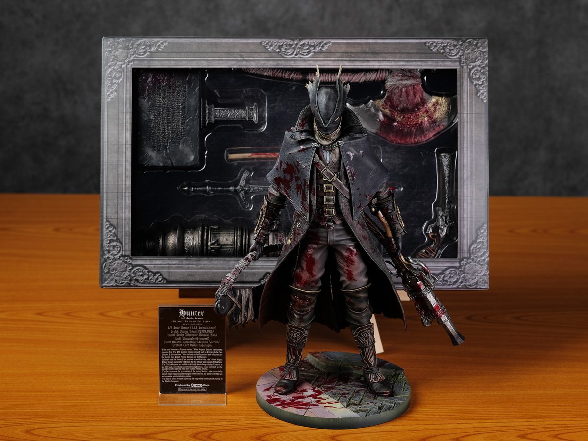 Bloodborne 狩人 1/6スケールスタチュー ~Blood Regain Edition~ 武器