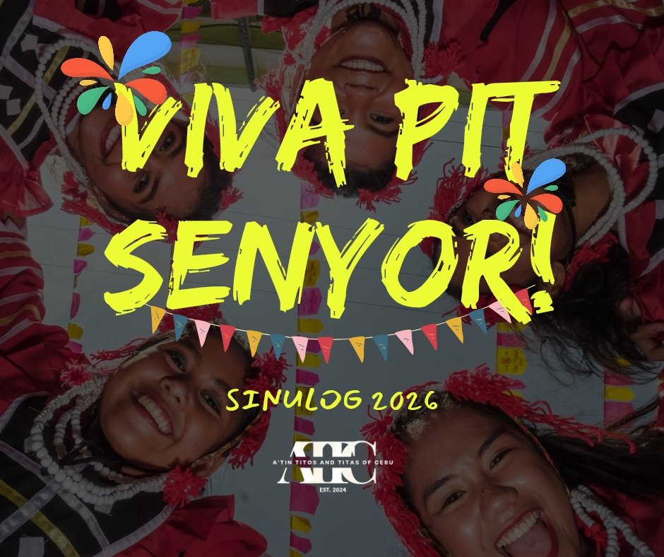 18TitoTitaCebu's tweet photo. Celebrating faith, culture and joy this Sinulog 2026 π
Viva Pit SeΓ±or Sto. NiΓ±o!
Happy Fiesta, Cebu! ππ
@SB19Official #SB19 #ATTC https://t.co/HnERflSkq0