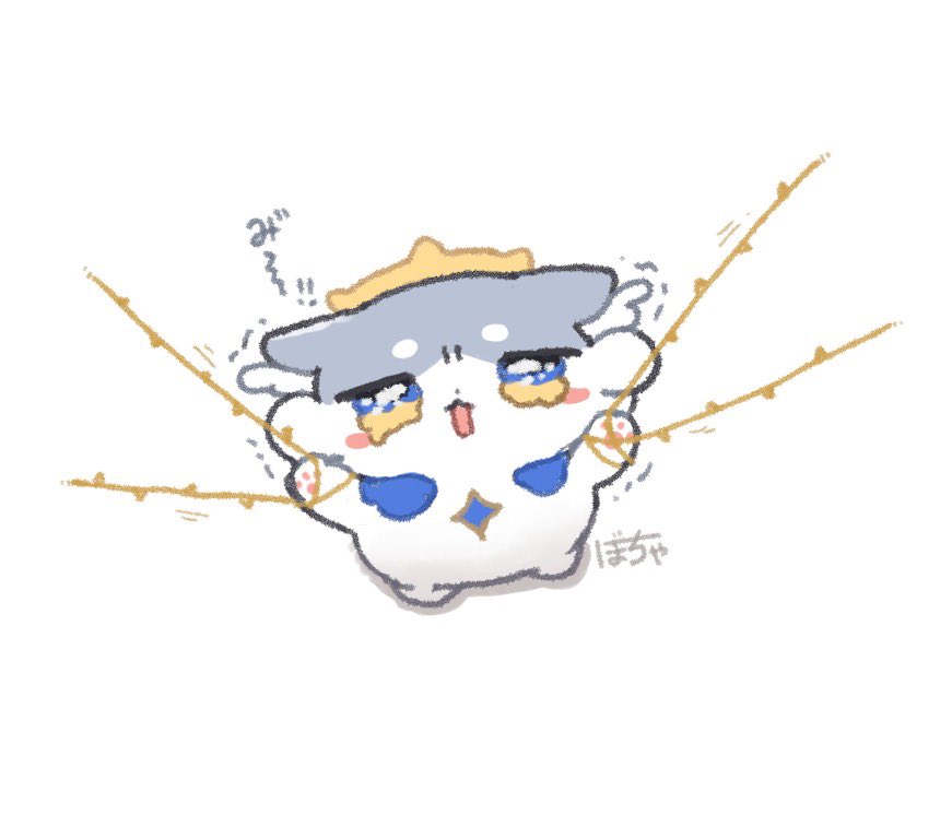 potapochi's tweet image. 引っかかってる……………