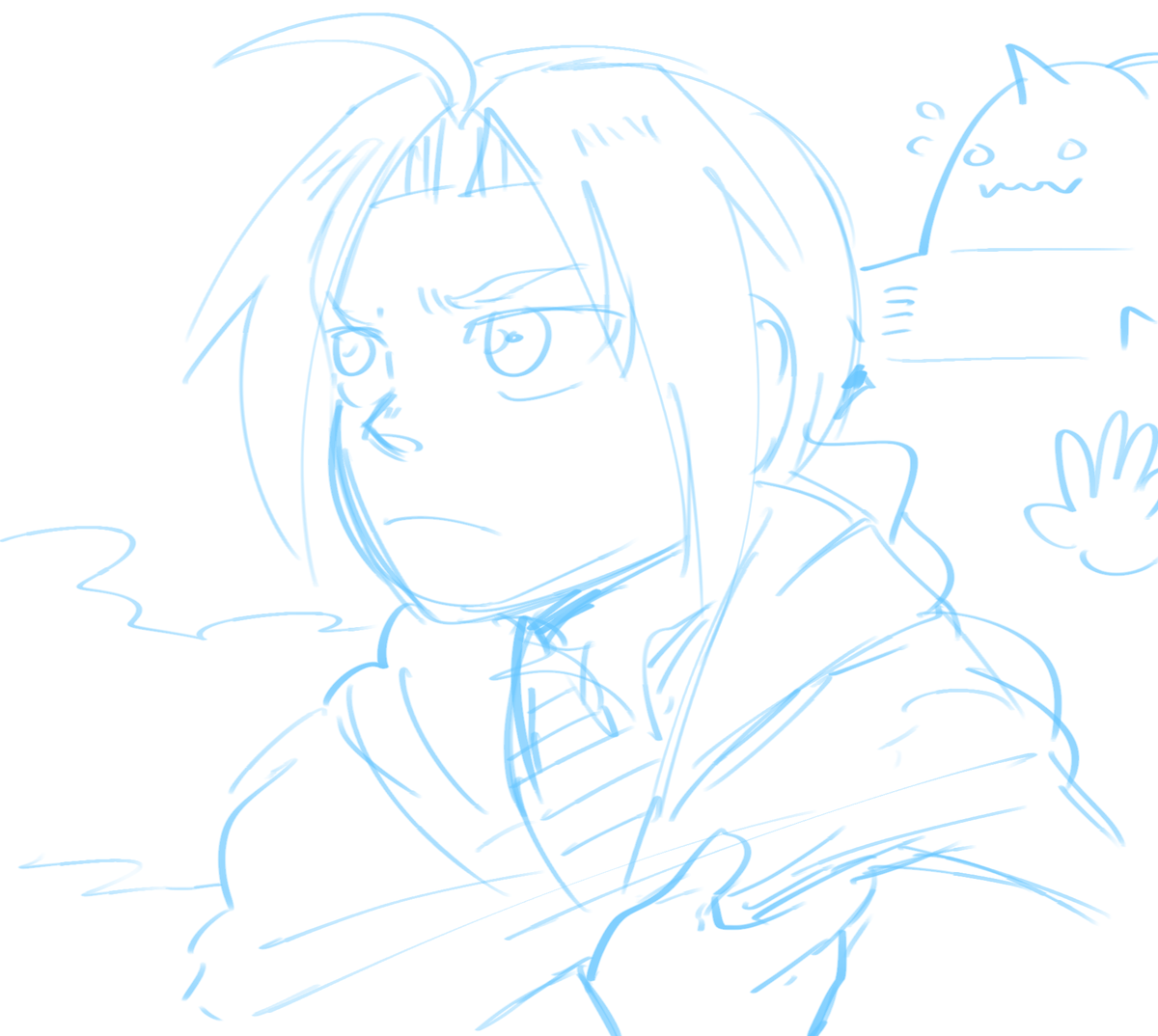 エドワード・エルリック 「doodles」|🍡 イーサン 🍡 Comms Open!のイラスト
