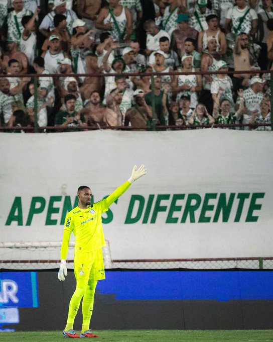 liberta___depre's tweet image. Carlos Miguel tem 15 partidas pelo Palmeiras, em 10 delas, ele não sofreu gol.

📷Cesar Greco