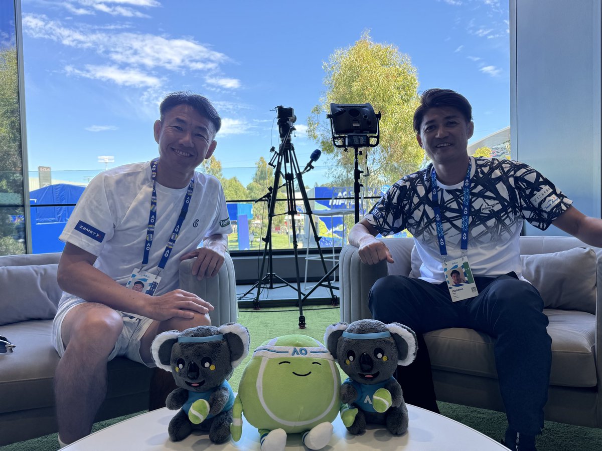 sutateni's tweet photo. 1/20（火）お昼12:00〜
WOWOWテニスアンバサダーの伊達公子さんと全豪現地メルボルンよりライブ配信を行います！是非ご覧ください！ https://t.co/msysMmVAxV
