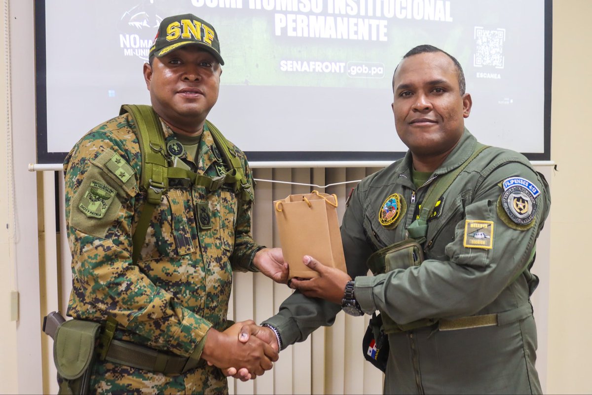 Darién | La 1ra. Brigada Oriental se une a la celebración del XIV aniversario del Comando Aéreo y lo felicita por su entrega y vocación de servicio. Con valentía, cada vuelo refleja su compromiso con la defensa de la soberanía, la seguridad nacional y el bienestar del país.