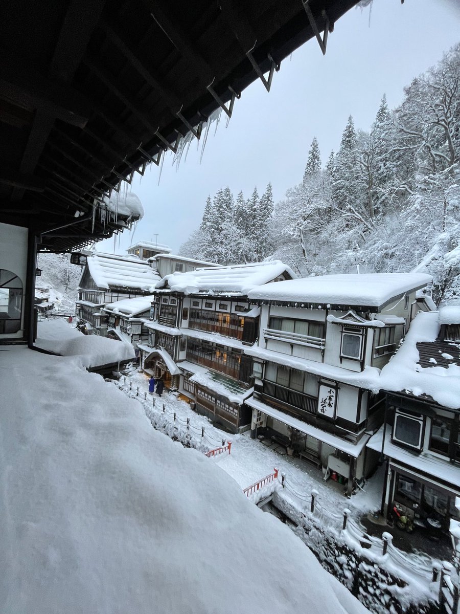 junpyon10's tweet image. 朝起きて窓を開けた😌⛄️