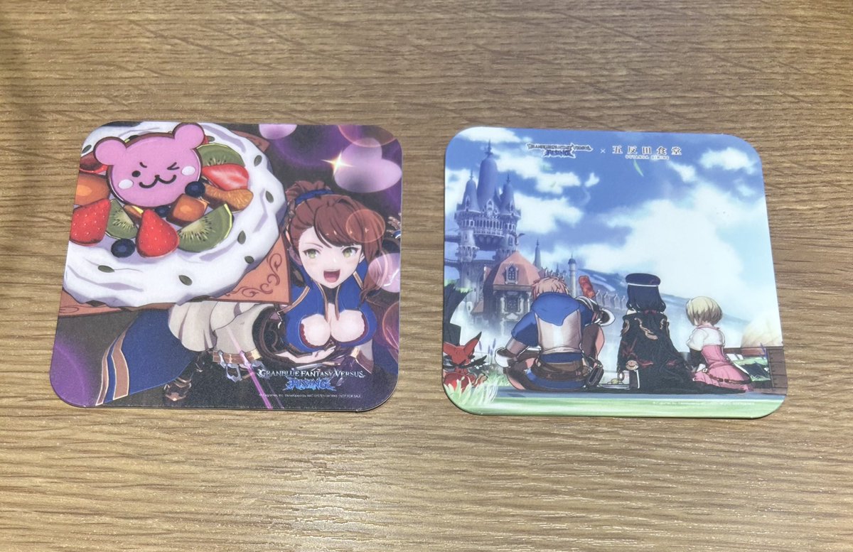 交換】グラブル GBVSR 五反田 ポストカード 譲：シャルロッテ メグまり