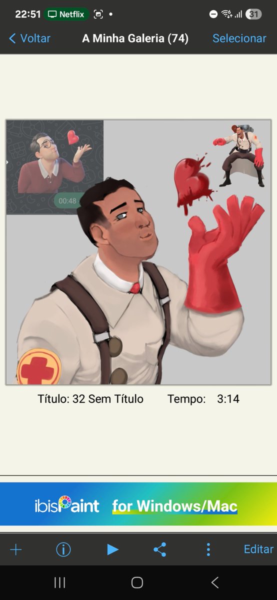 Borochi_isAspy's tweet image. wanna share this random medic drawing i never finished from months ago