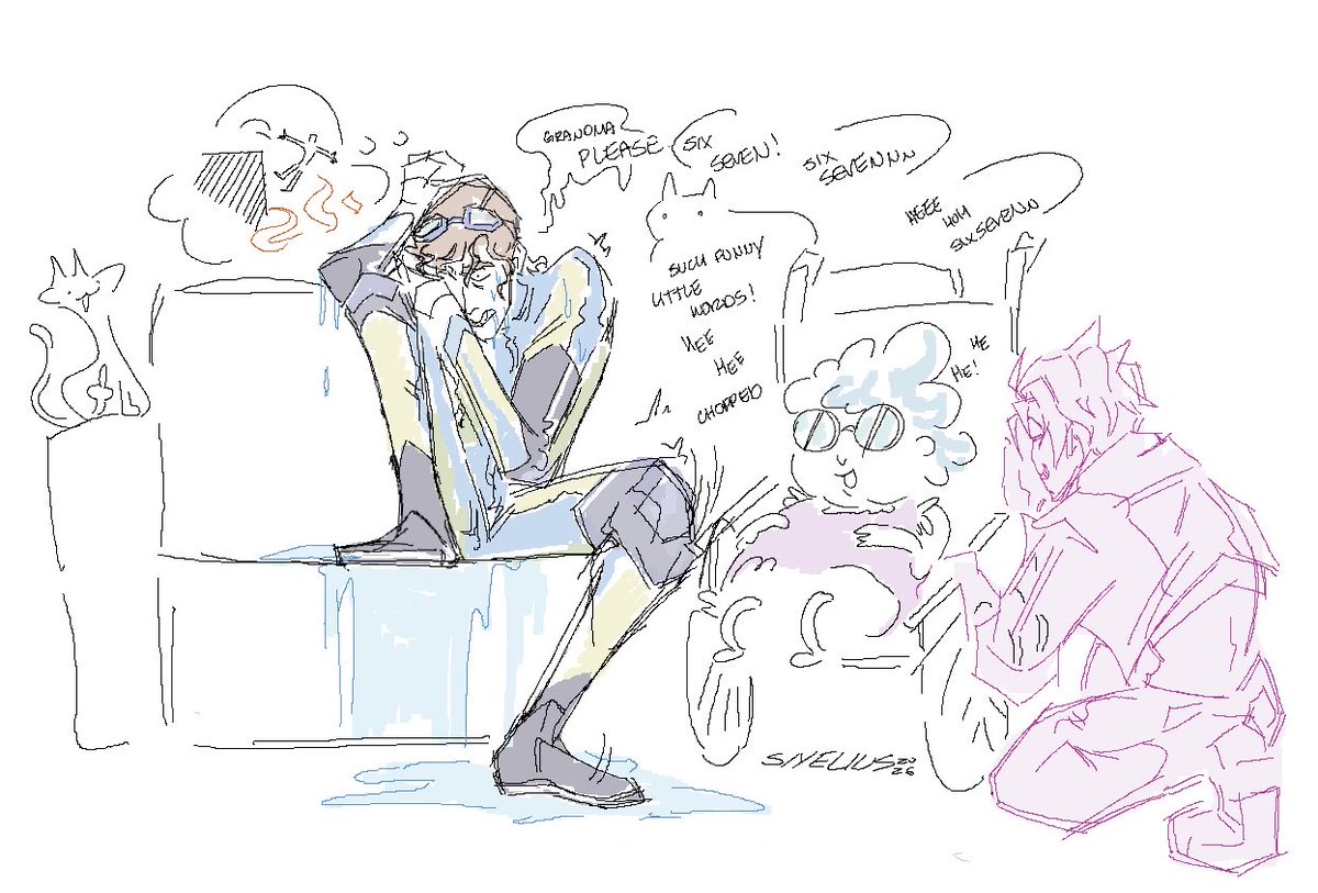 terrorizing my chud 24 year old grandson #dispatch #waterboy