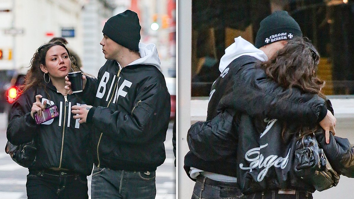 TMZ's tweet image. The Kid LAROI Kisses Sophie HM After Breakup with Tate McRae tmz.me/jMx8uF6