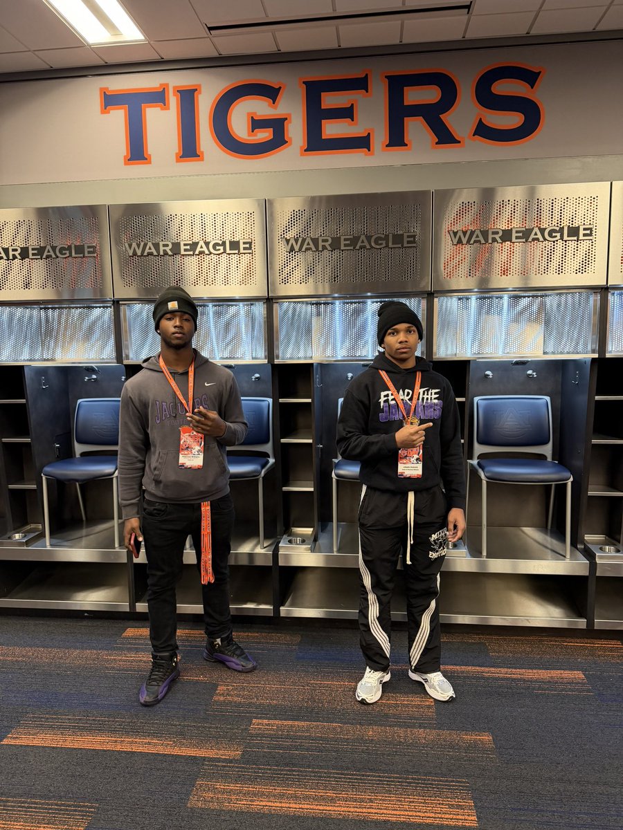 Khamonii7's tweet image. Had a great time at Auburn Today! 🧡🦅 @SouthwindJags @AuburnFootball