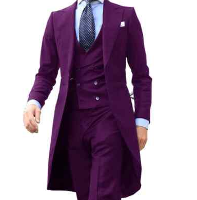 My best bet; it's a 3 piece suit. The shirt underneath is tucked in, followed by a vest on top that (As seen at the bottom), and finally a coat on top of that. Normally there's more contrast between the different pieces of the suit, but al just likes red...