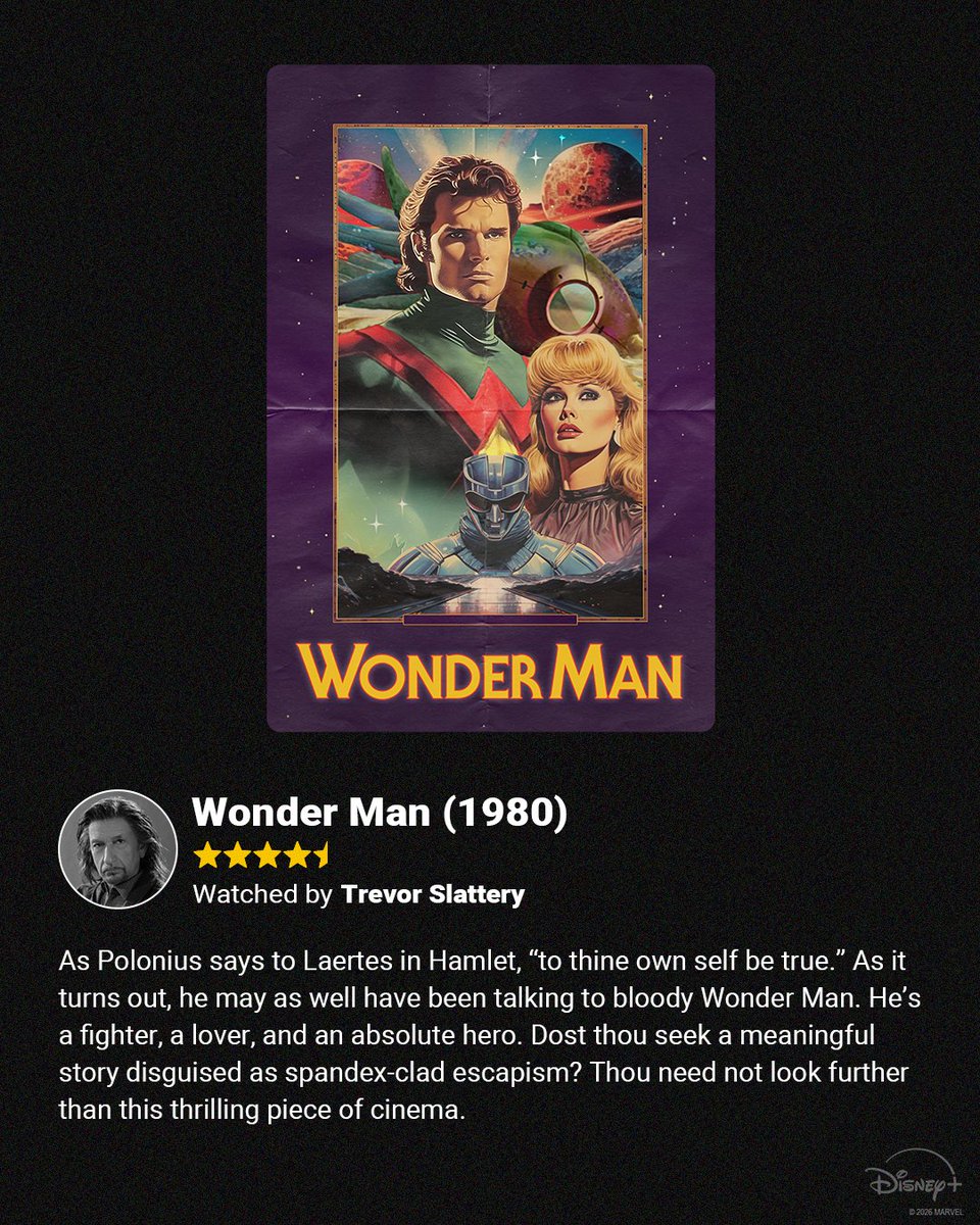 MarvelStudios's tweet image. Simon, Trevor, and Von Kovak's reviews on the original #WonderMan film, a 1980s Super Hero classic.