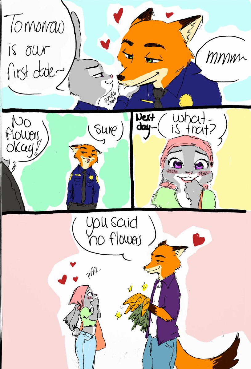 SunnyPomPom06's tweet image. No flowers

#Zootopia #Zootopia2 #wildehopps