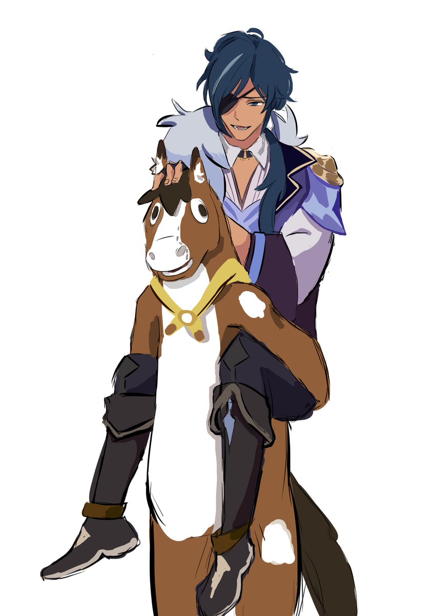 🐴🐴🐴🐴
#GenshinImpact  #varka #Kaeya  #MiliastraWonderland