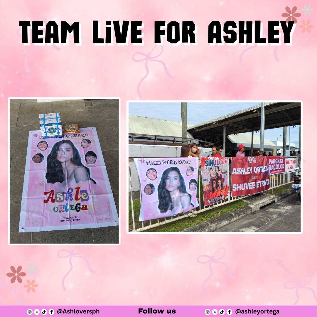 AshLoversPH's tweet photo. Always here for Ashley Ortega ππ₯
#Ashvee has officially touched down in Negros βοΈβ¨
Thank you sa ating Team Liveβgrabe ang support niyo! π
@PangkatShuvee
#AshleyOrtega #alwayswithash #ashloversph #ashleyinsinulog2026 #AshveeSinulog2026 https://t.co/x8W8lXmR4e