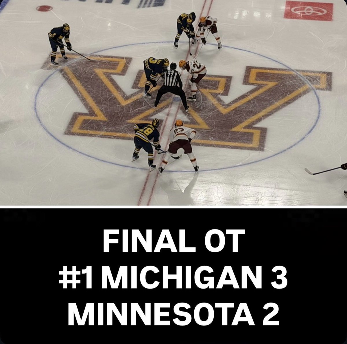 UMGoBlog's tweet photo. Final from Minneapolis 〽️ #GoBlue https://t.co/yQonbnUjmB