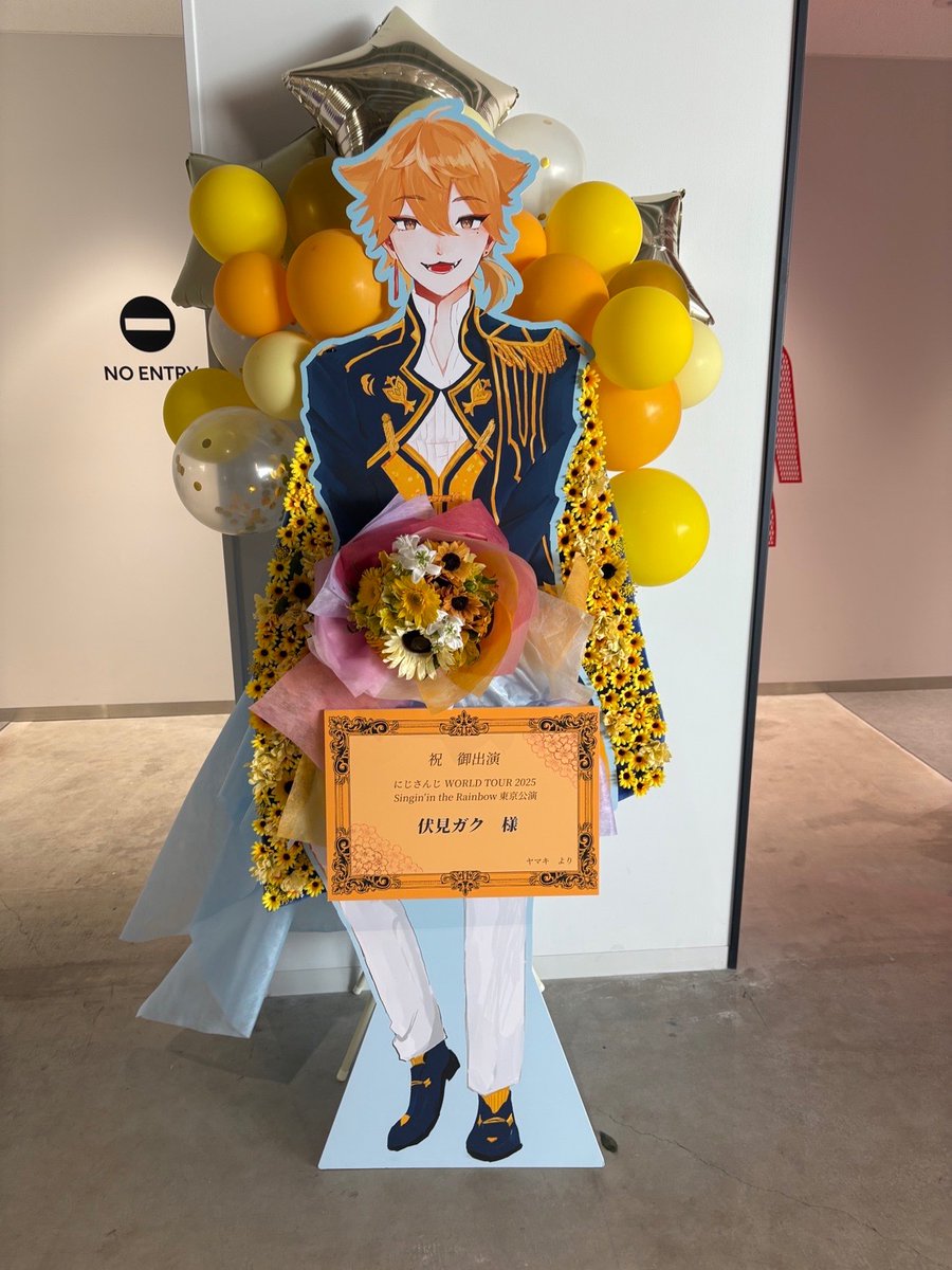 にじさんじ WORLD TOUR 2025 東京 伏見ガク 缶バッジ チェキ