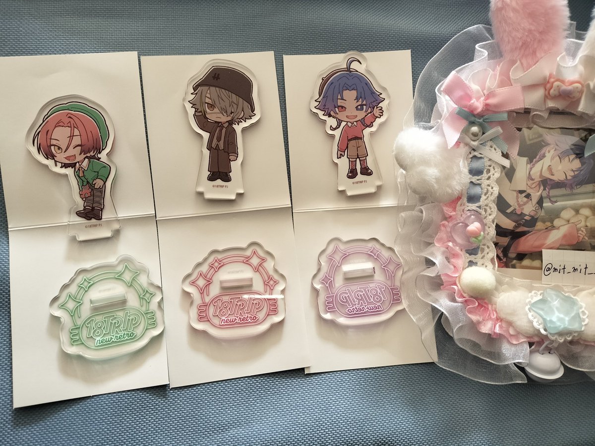 mit_mit___'s tweet photo. 【交換】エイトリ 18TRIP タワレコ
カフェ

譲
入場特典:宗氏 礼光
アクスタ:千弥 琉衣 子タろ
特典:あく汰 潮2 練牙 可不可
求
入場特典→凪1
特典→凪1 子タろ1
アクスタ→凪1

郵送希望
検索からでもお気軽にお声がけください💐👾 https://t.co/qIIL1xJtNf