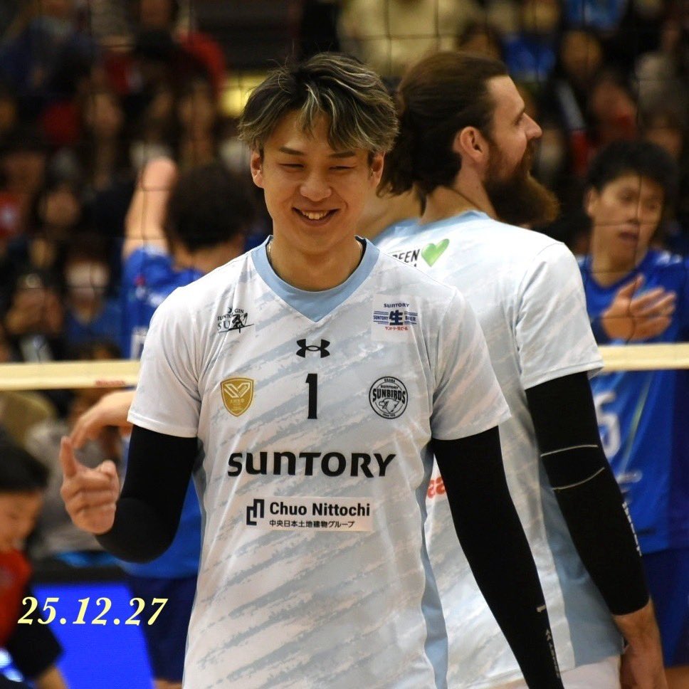 25.12.27 サントリー🐦🔥-大阪B🔋✨️ やっぱり白ユニが好き🥰✨️ #髙