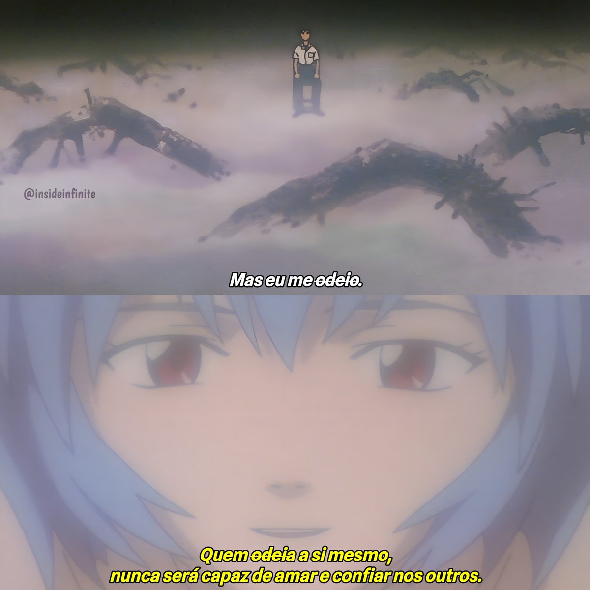 insideinfinite's tweet image. Neon Genesis Evangelion (1995)
Dir: Hideaki Anno.