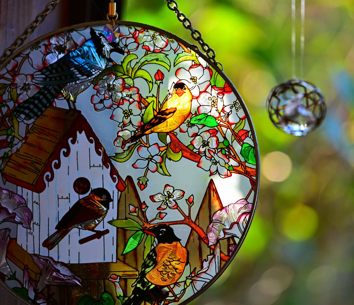 妻が玄関に（神戸のお土産です）飾りました。