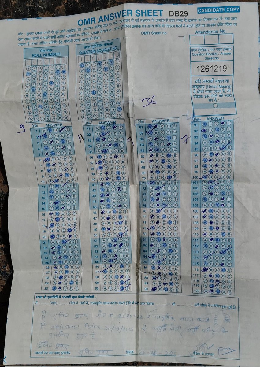 ChabarwalRaja's tweet photo. Sir aapane Jo result jari Kiya Hai usmein yah roll number dikhai nahin de raha hun kripya check Karen https://t.co/boJFEQGcQk