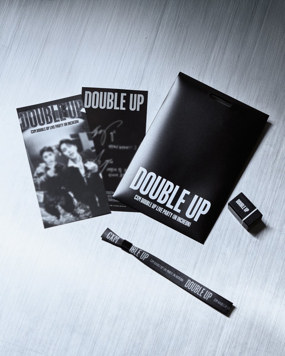 CITY TICKET POUCH SET incheon 仁川 cxm CxM [DOUBLE UP] LIVE PARTY Merch. 📸 CONCEPT PHOTO (4/4