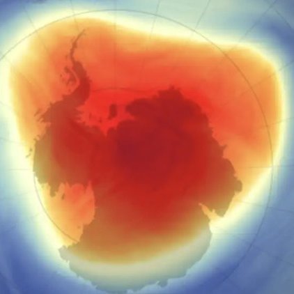 astronomiaum's tweet image. Segundo um estudo da ONU, a camada de ozônio já está demonstrando sinais de recuperação.