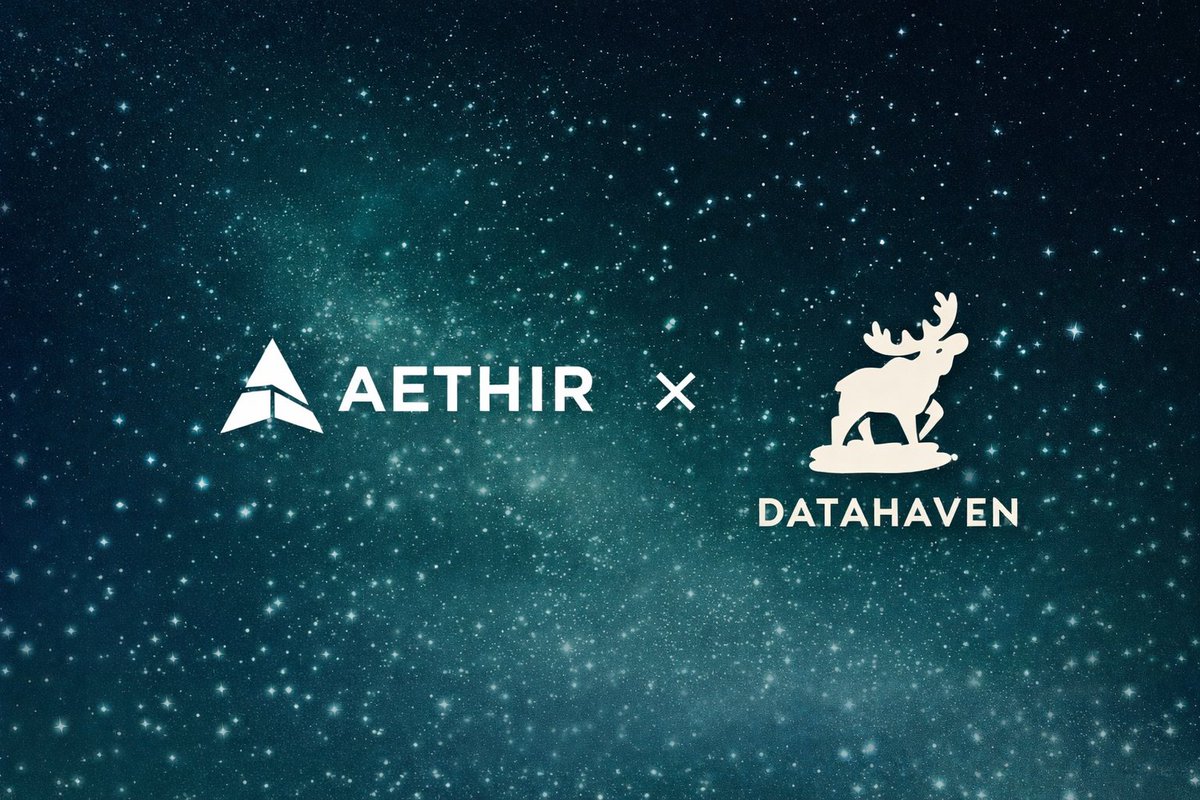 Rerexdmc's tweet image. Excited about Aethir x DataHaven 🚀
GPU compute + verifiable decentralized storage is exactly what AI builders need to scale real products.
This partnership is powering the future of decentralized AI.
@DataHaven_xyz @AethirCloud