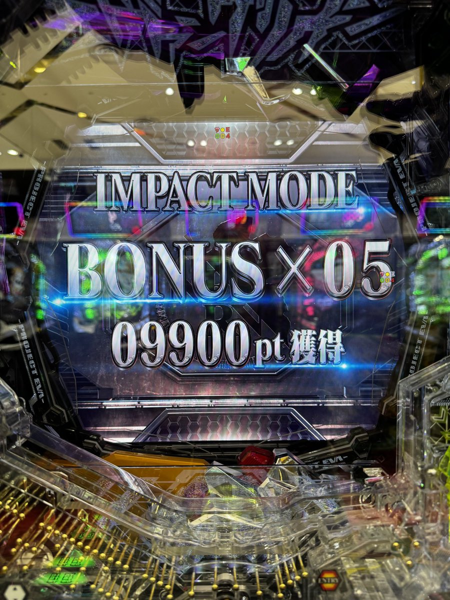 最高2連だったので自己記録更新の5連チャン⬆️ 残り3回転で当たった時