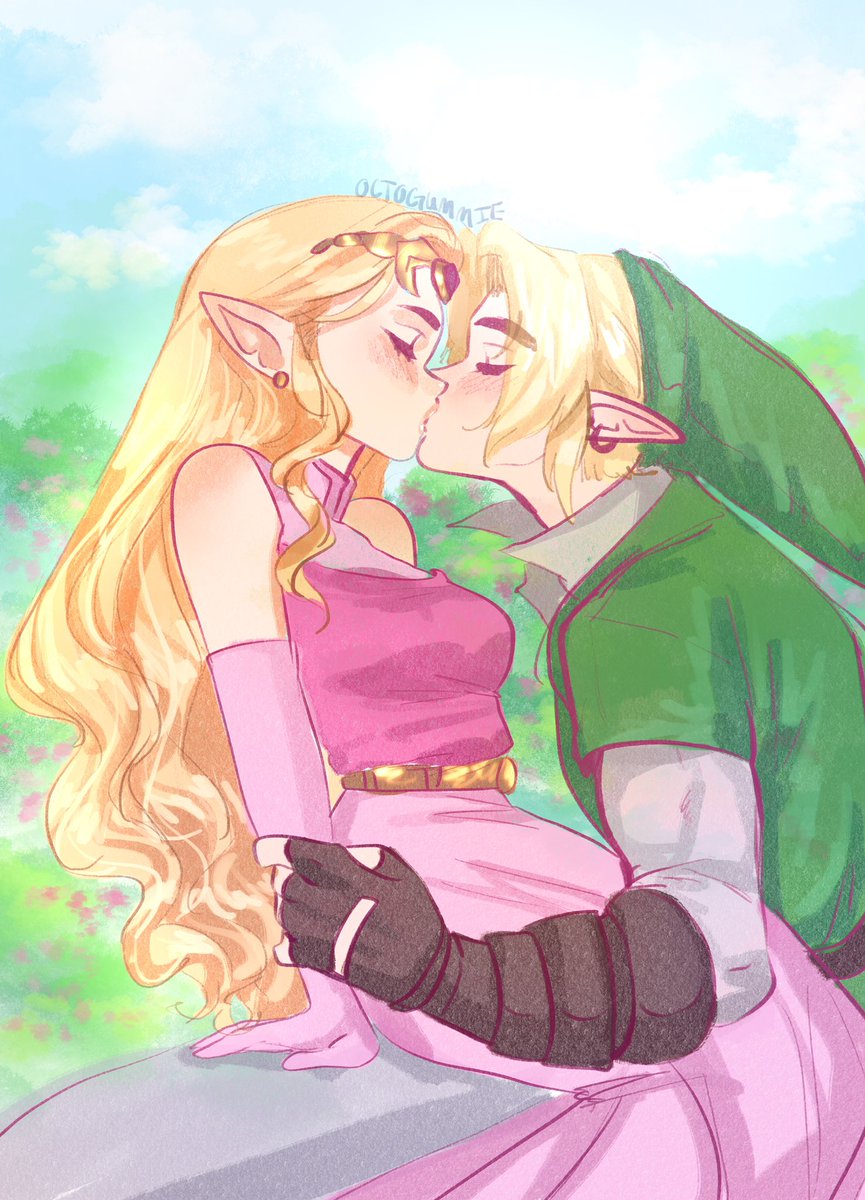 OCTOGummie's tweet image. I’m playing ocarina of time again #zelink
