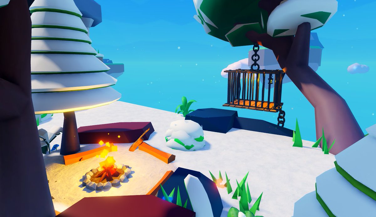 Make sure to behave in PlsBuyMe or you may find yourself spending time in the cage 🍅, others can stay warm around the fire and point and laugh. 😄🫵
#ROBLOX