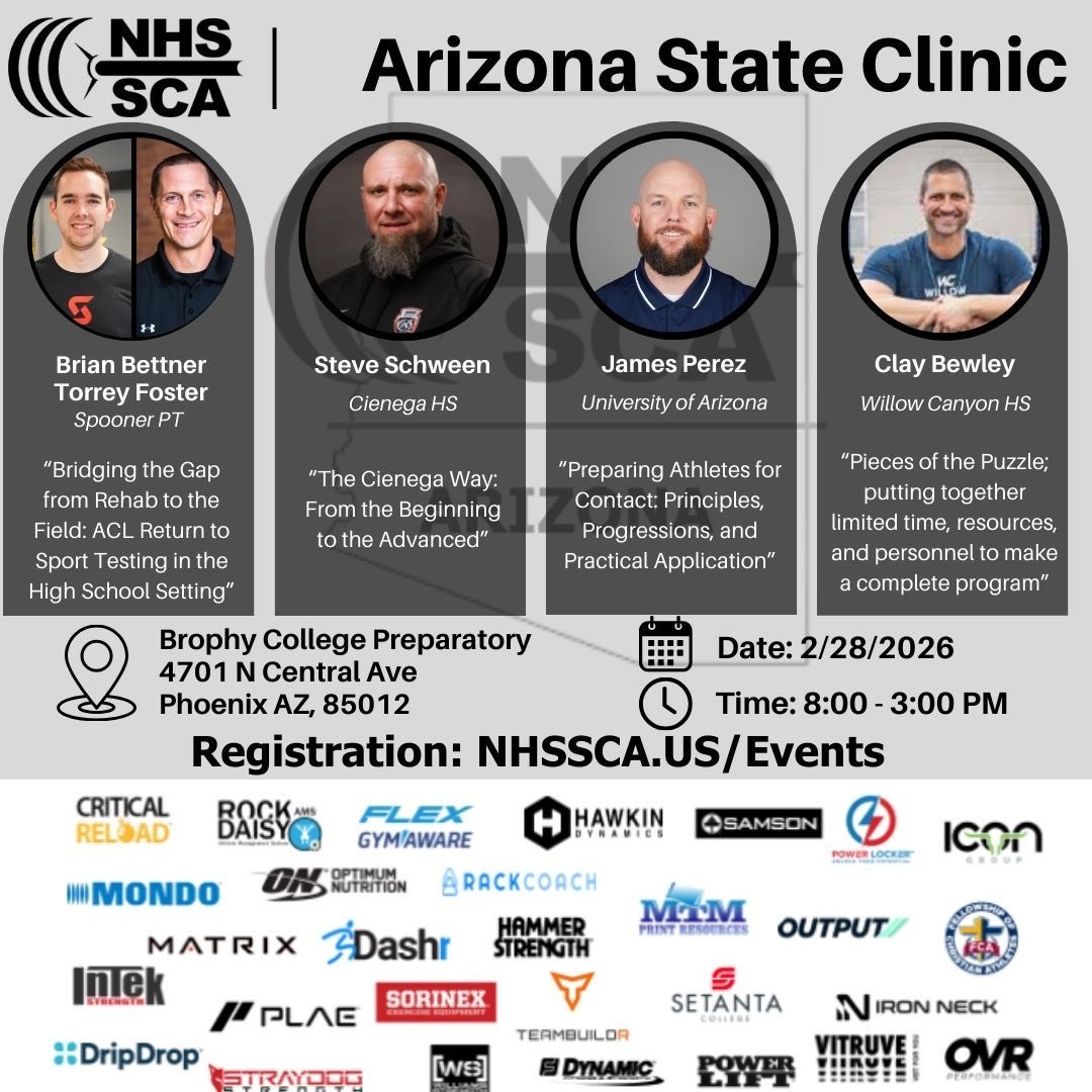 Steve Schween, CSCS tweet media