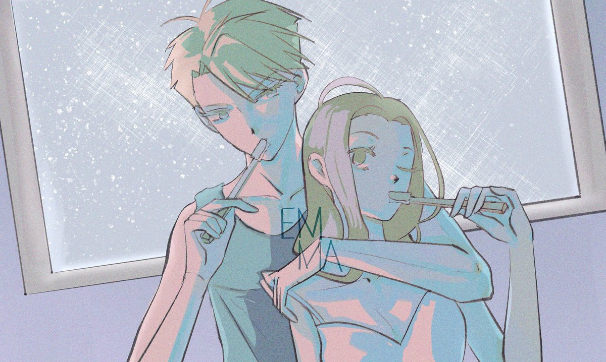 akaiema's tweet photo. playing house 

#mimato #yamamimi #ヤマミミ #digimon #デジモン https://t.co/kmwIjPfsjx
