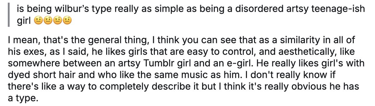 wispbur's tweet image. wilburs type yet again