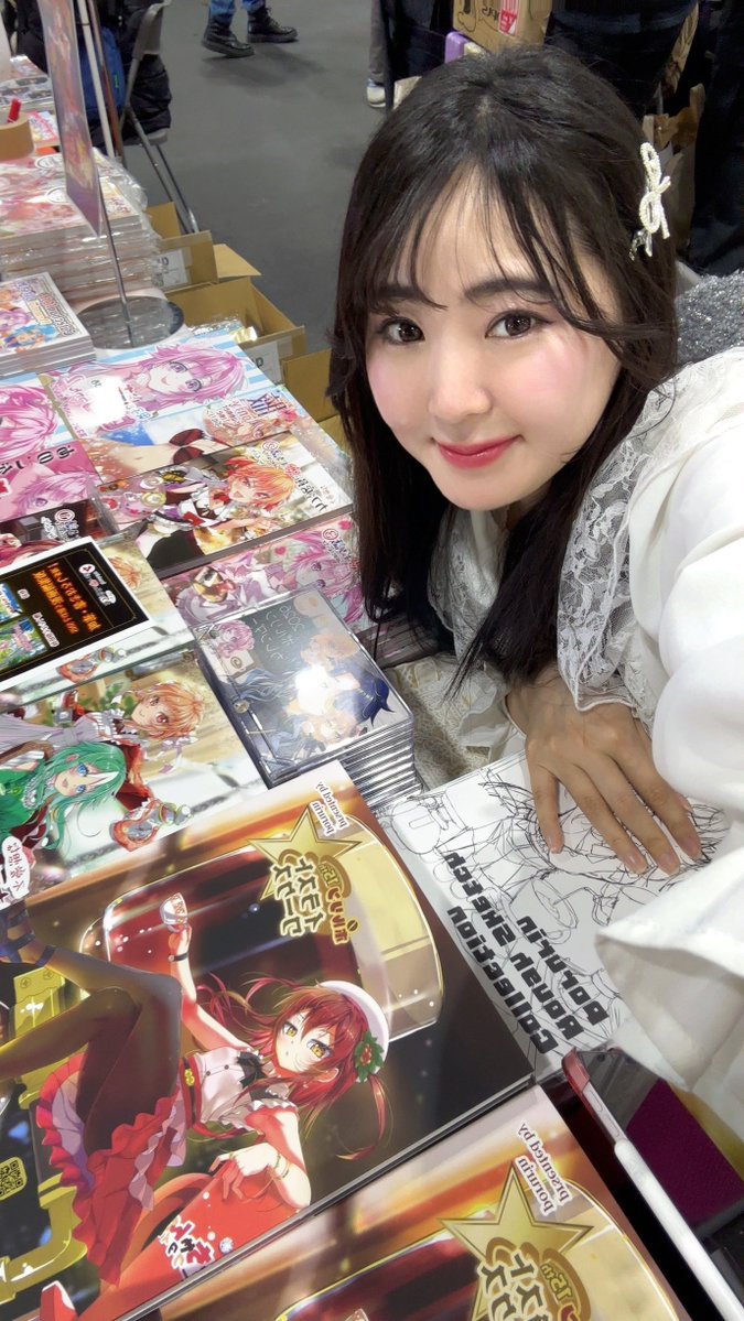 yuririn_tea's tweet image. こみトレ47
なんとか設営完了してまぁす💨

ポルリン先生も帰ってきました！
遊びに来てね〜🌸