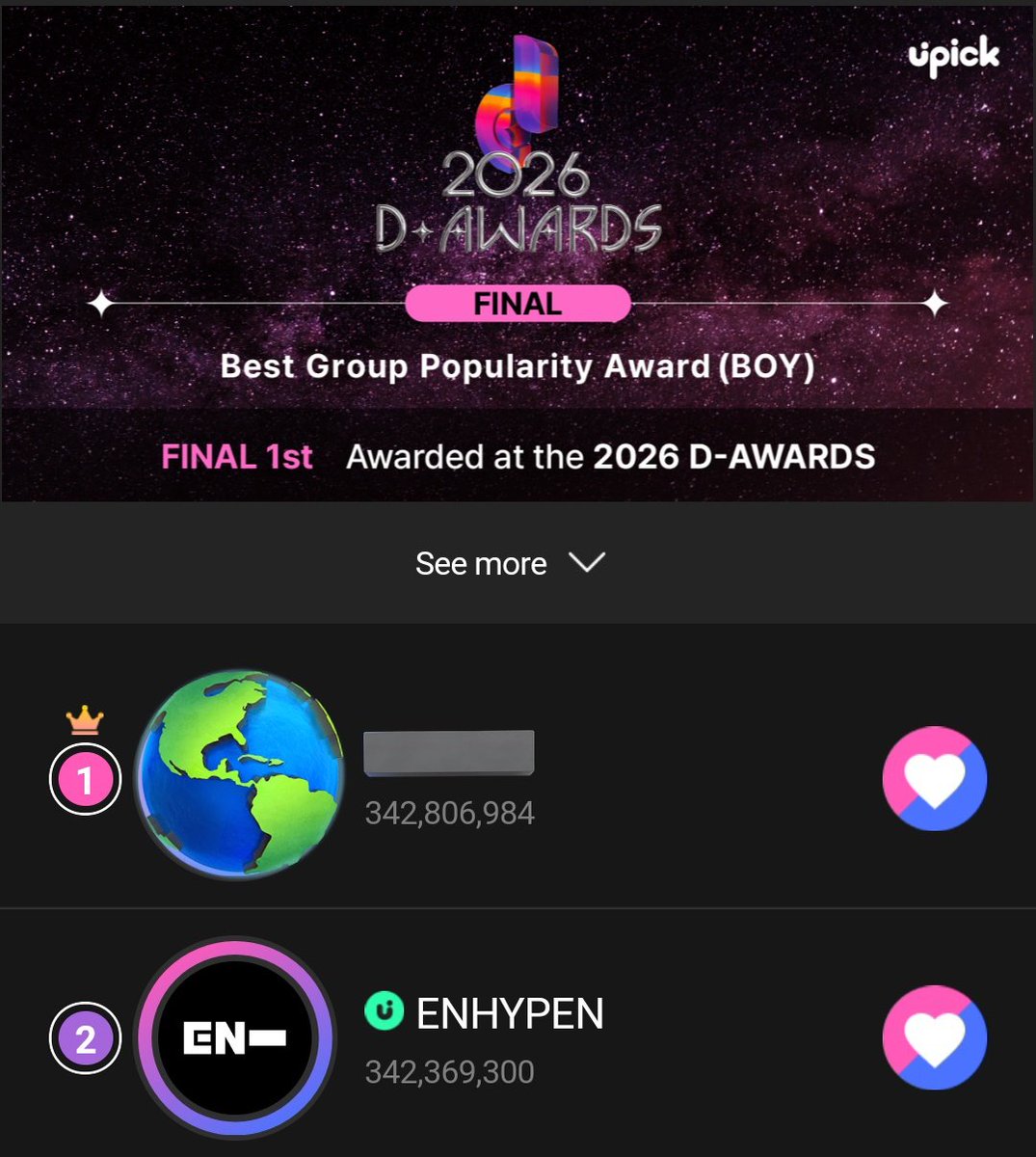 _macahoon's tweet image. Engenes, continuem votando na votação do upick. A diferença de votos é pouca, continuem juntando jams e votando.