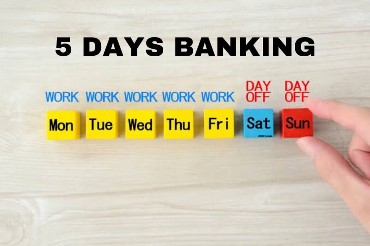 5-day banking isn’t a luxury -- it’s a necessity. It boosts productivity, supports work-life balance, reduces burnout, and aligns banks with global standards.
#Implement5DayBanking 
<a href="/nilesh_pawar15/">Nilesh Pawar</a> <a href="/MDhondse/">Mahendra Dhondse</a> <a href="/AshishTekale_/">Ashish Tekale Patil</a> <a href="/fboioa_india/">Federation of Bank of India Officers' Associations</a> <a href="/DFS_India/">DFS</a> <a href="/nsitharaman/">Nirmala Sitharaman</a> <a href="/nsitharamanoffc/">Nirmala Sitharaman Office</a>