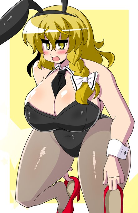 魔理ちゃんバニー。 