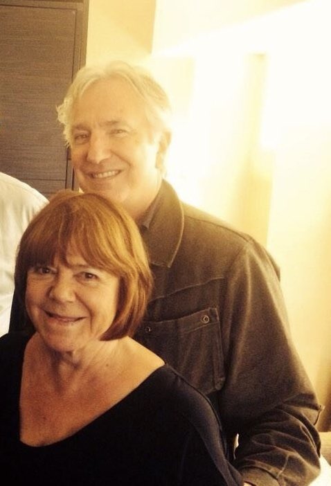 Alan__Rickman__'s tweet image. “Horton, 78, first met Rickman 60 years ago, at the Brook youth drama group in Shepherd’s Bush, west London, when he was 19 and she 18. Her first impression of him was “that he was a bloody good actor,” she says. “He stood out from an early age, he was always in a different…