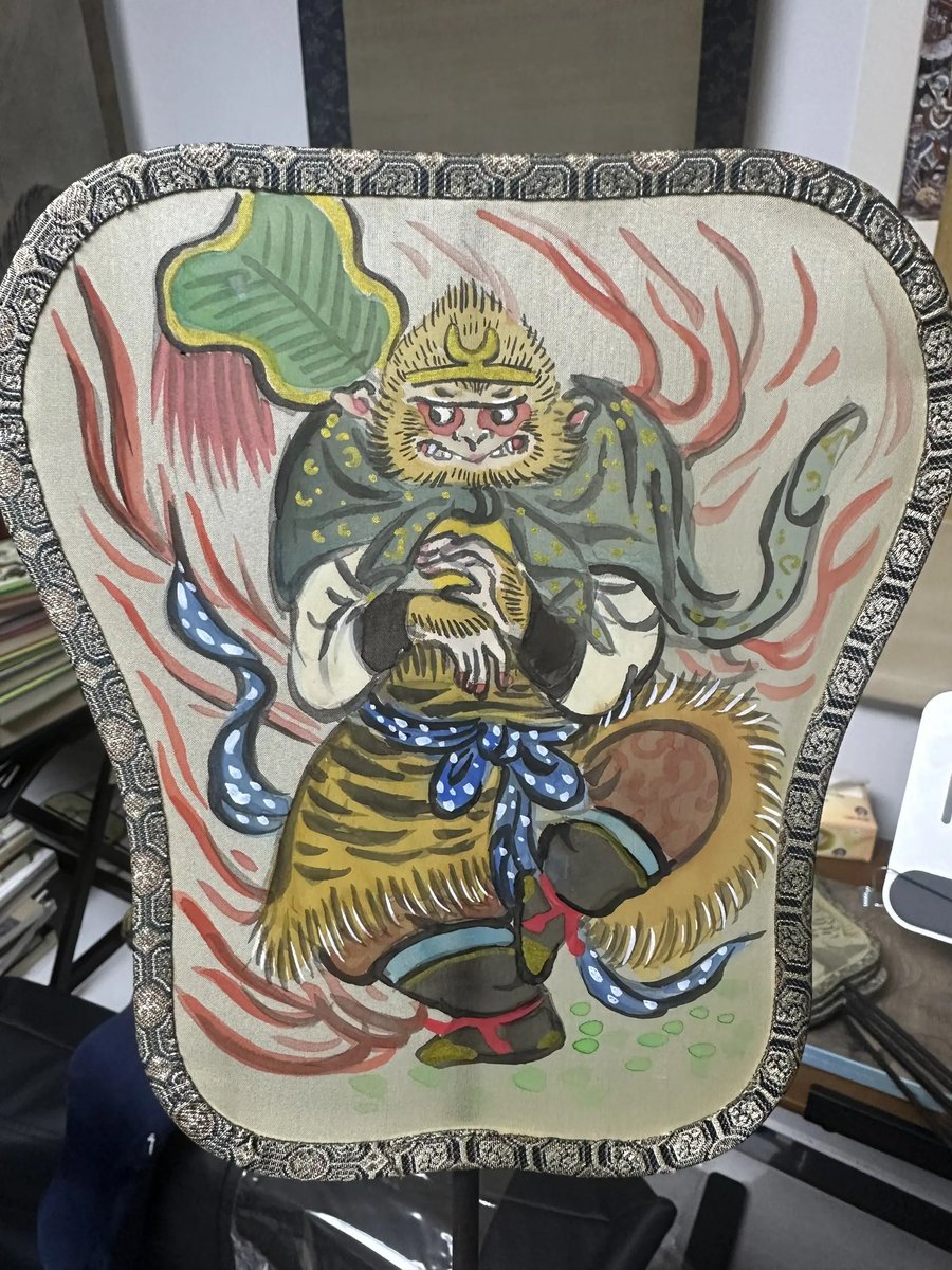 孙行者与芭蕉扇

#illustration  #pen  #絵 #芸術 #1日1絵 #絵画  #漫画 #創作 #插畫 #painting #fineart #イラスト #イラストレーション #絵描きさんと繫がりたい  #绘画 #插画