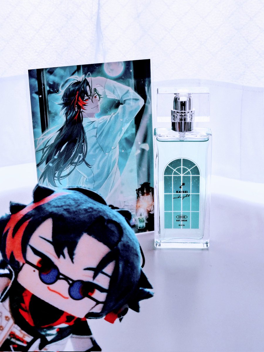 ﾝﾝｵｵ 届いたァ〜！魁星の香水〜 めちゃくちゃ安眠できそうな香りで好きィ……