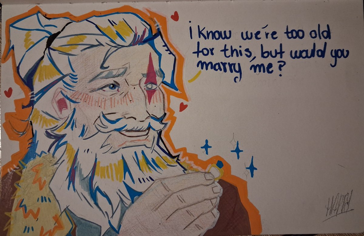 chiniaaa's tweet image. Reinhardt// Ana said no Lol 
#Anahardt #OverwatchFanart #Overwatch2