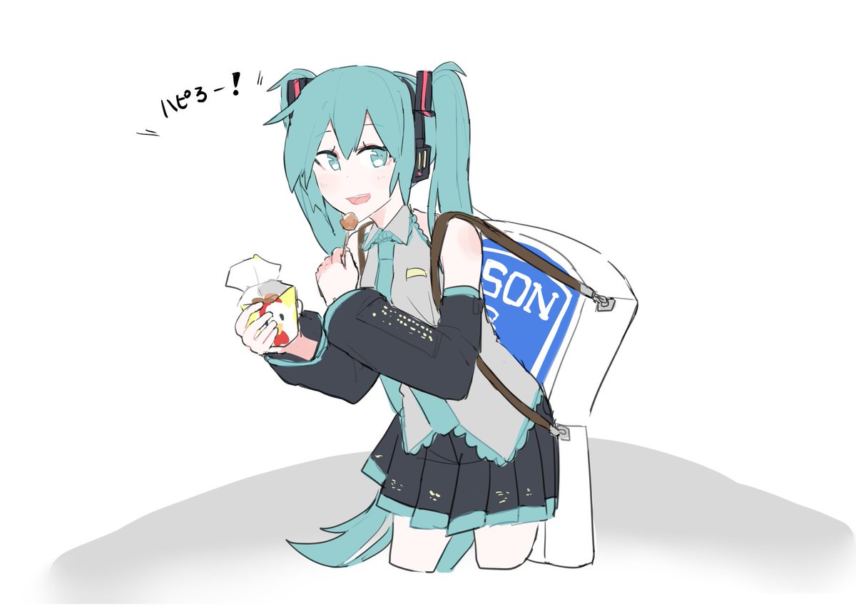 初音ミクがローソンの看板背負い、からあげくんを食べながら登場するのは素晴らしかったですね