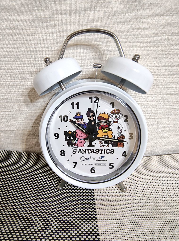 【1/12削除】 FANTASTICS Ora2 キャンペーン 目覚まし時計 1/12削除】 FANTASTICS Ora2 キャンペーン 目覚まし時計 オーラツー